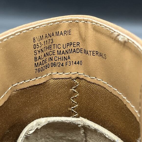 A.n.a. womens Marie Cognac bootie size 8.5 M NEW - Picture 5 of 8